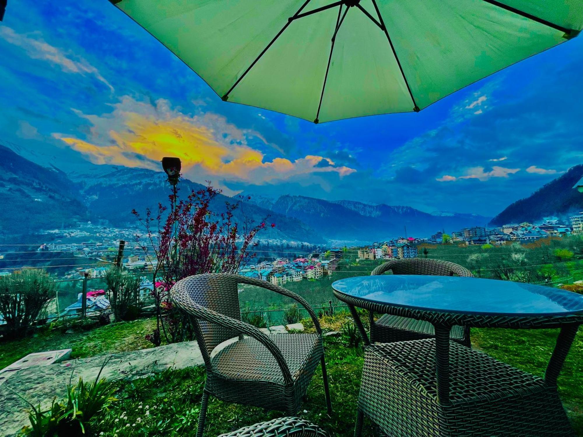 Himalayan River Mountain View 2 Bedrooms Cottage, Manali Buitenkant foto