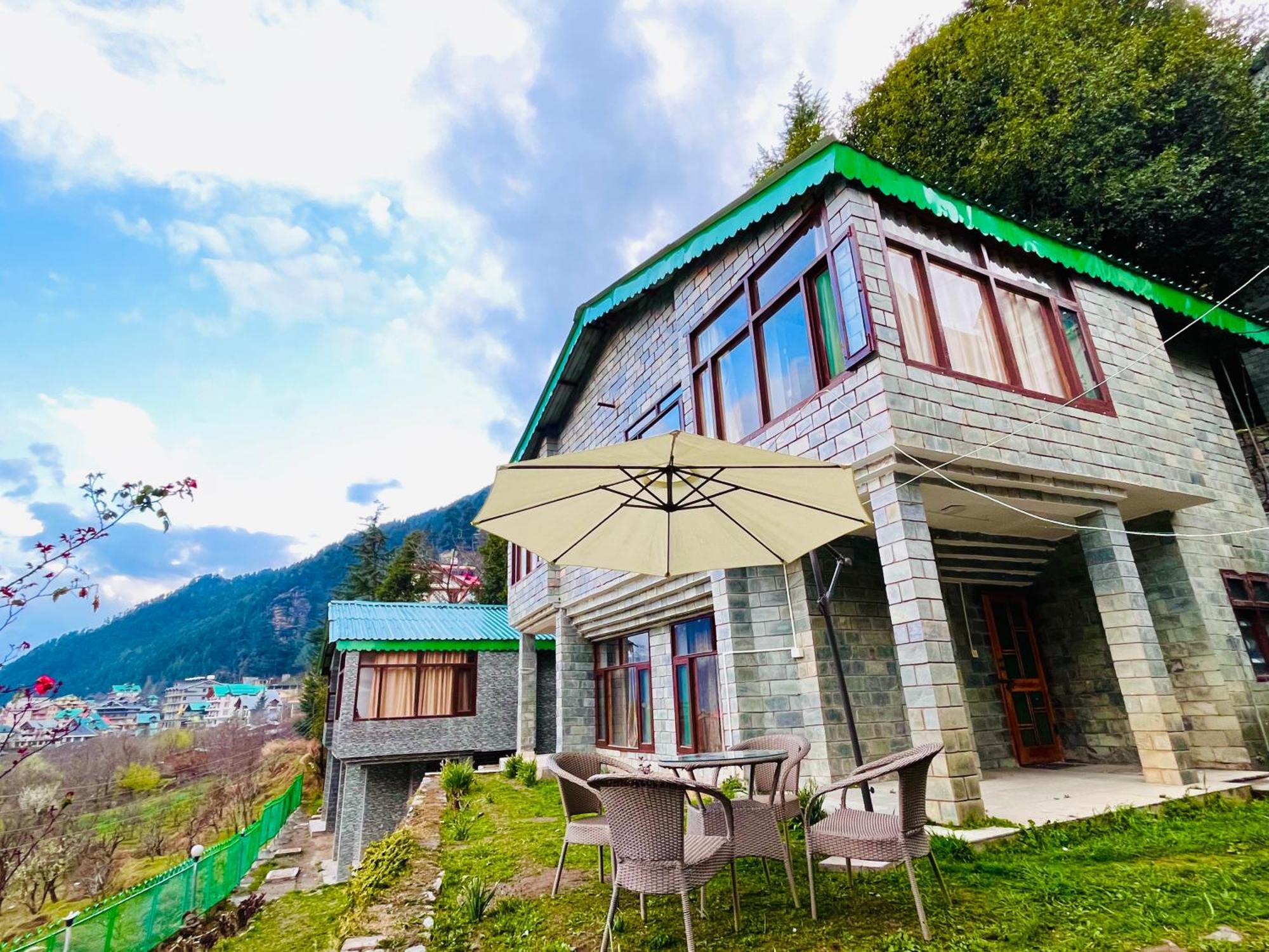 Himalayan River Mountain View 2 Bedrooms Cottage, Manali Buitenkant foto