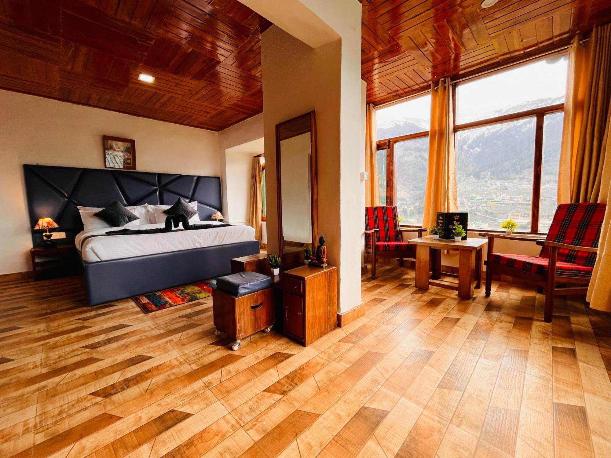 Himalayan River Mountain View 2 Bedrooms Cottage, Manali Buitenkant foto