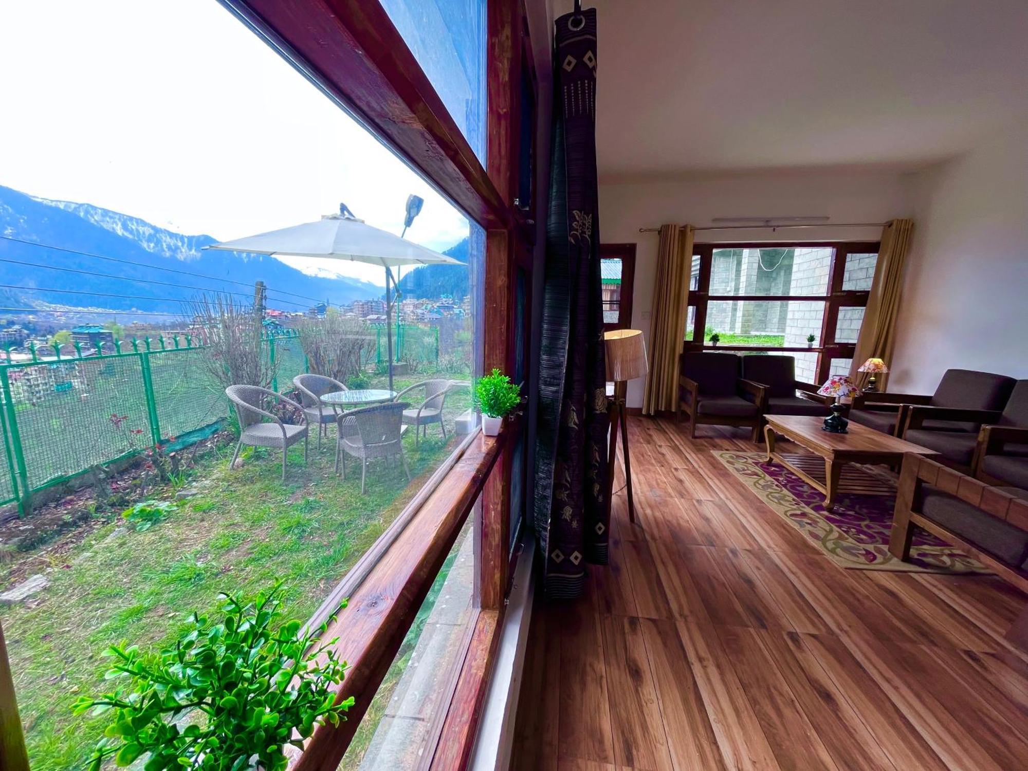 Himalayan River Mountain View 2 Bedrooms Cottage, Manali Buitenkant foto