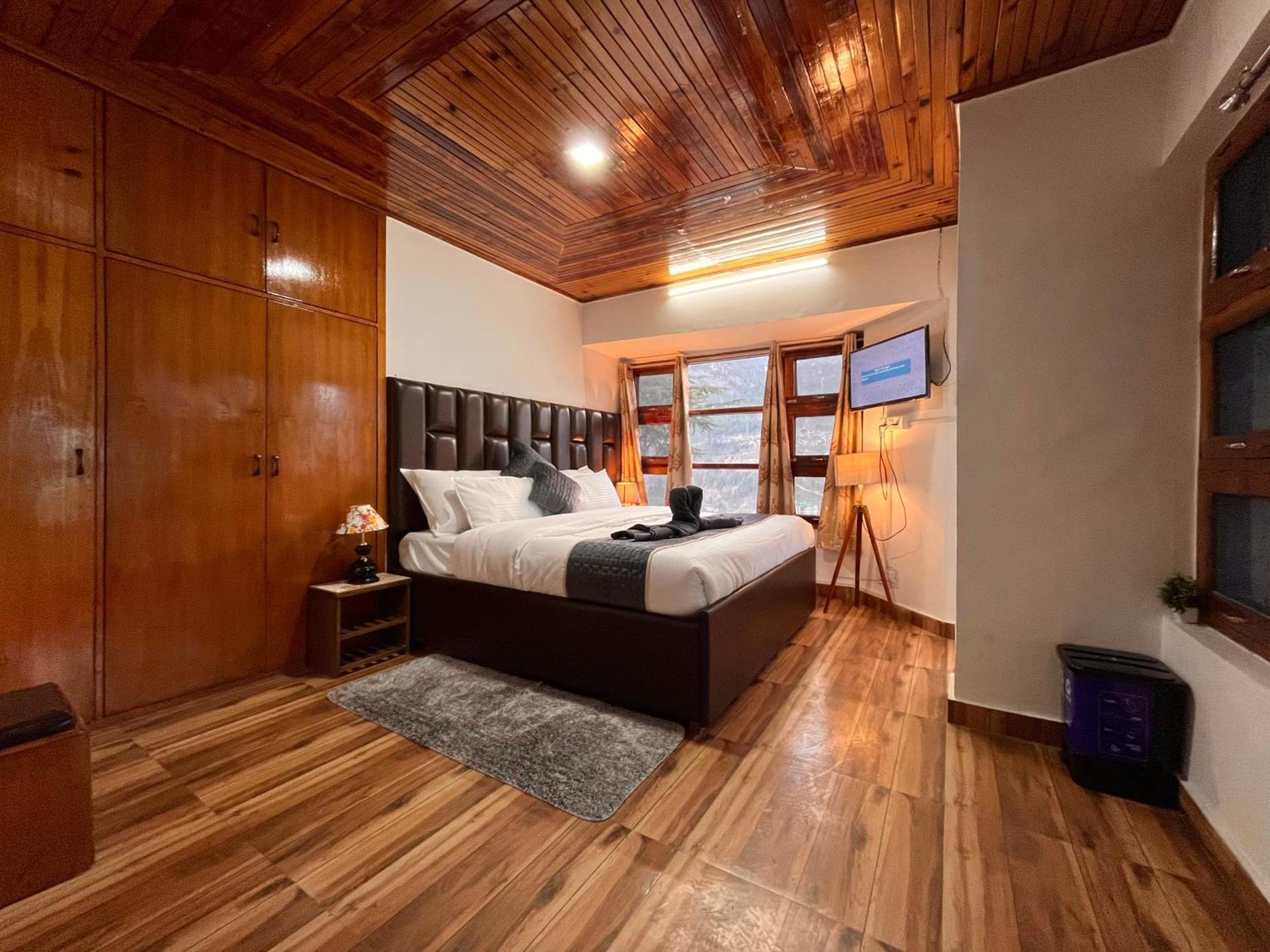 Himalayan River Mountain View 2 Bedrooms Cottage, Manali Buitenkant foto