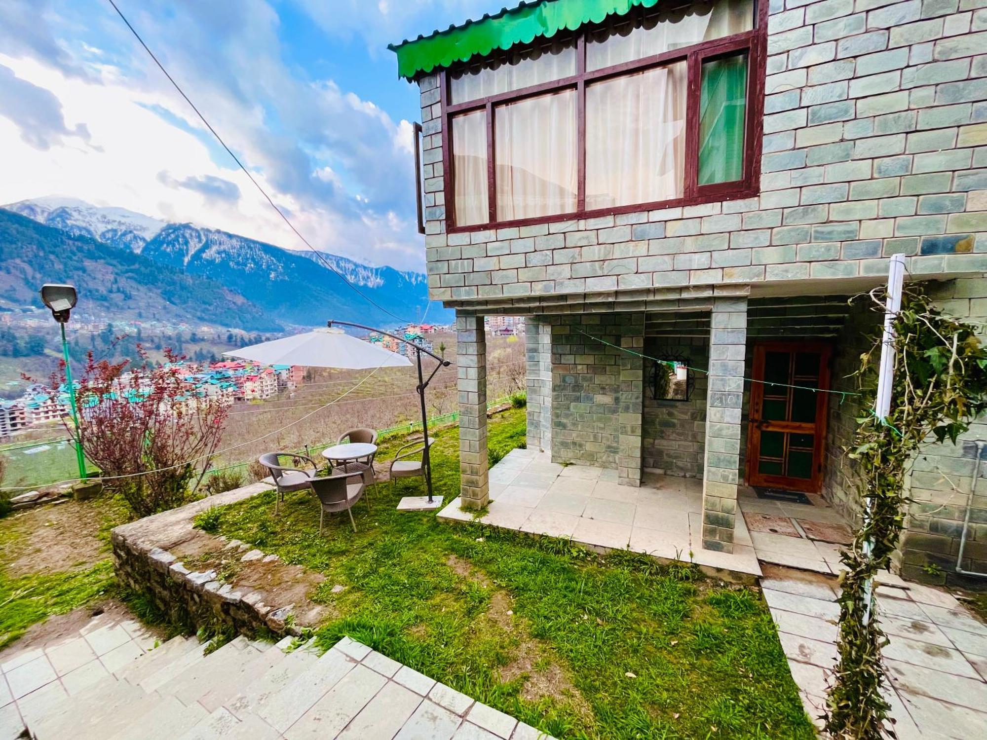 Himalayan River Mountain View 2 Bedrooms Cottage, Manali Buitenkant foto