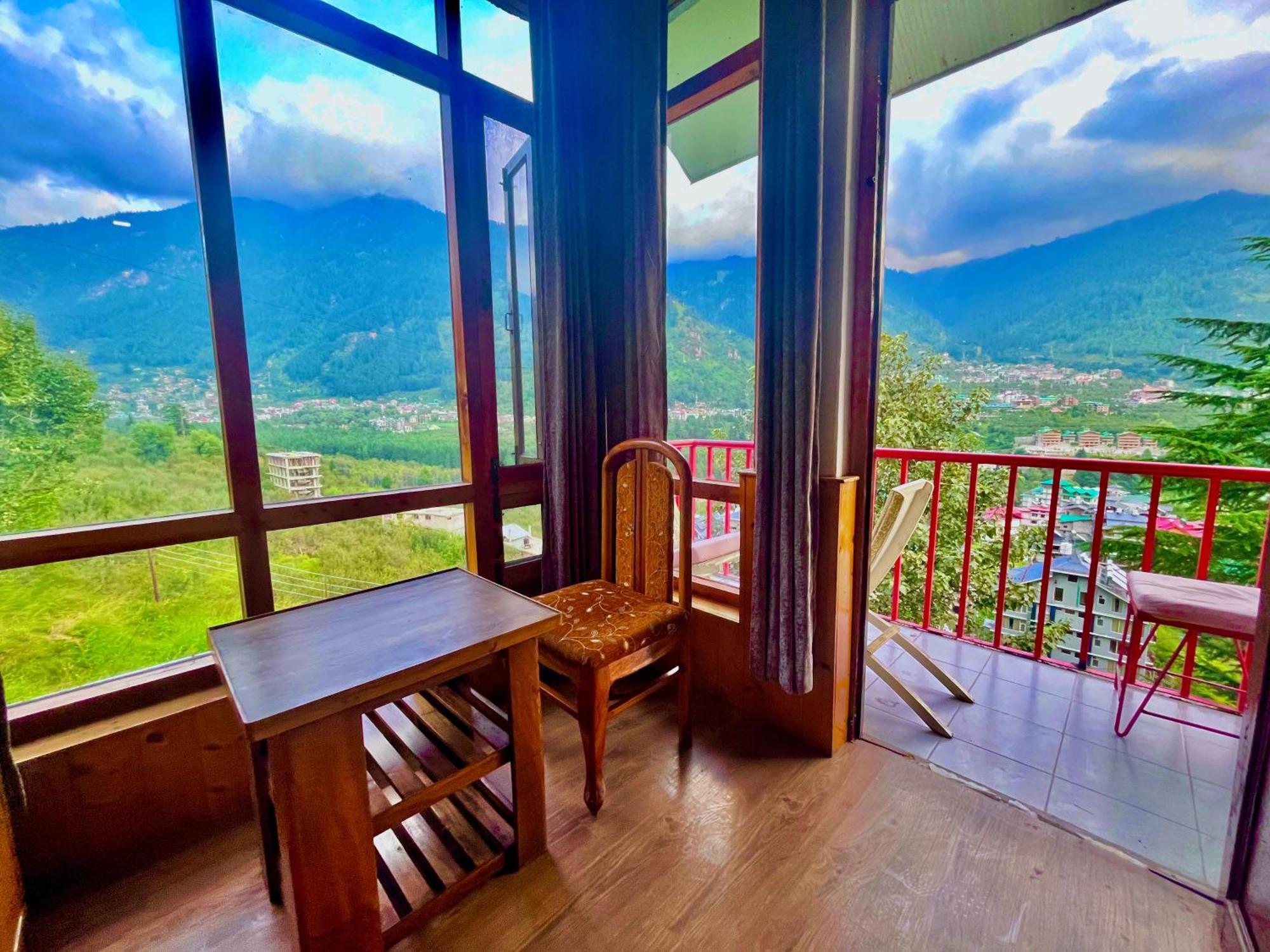 Himalayan River Mountain View 2 Bedrooms Cottage, Manali Buitenkant foto