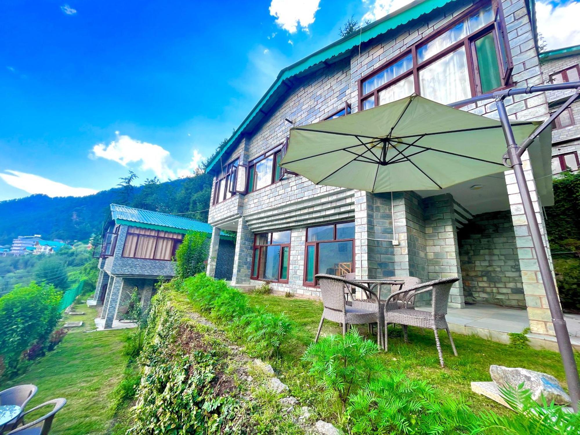 Himalayan River Mountain View 2 Bedrooms Cottage, Manali Buitenkant foto