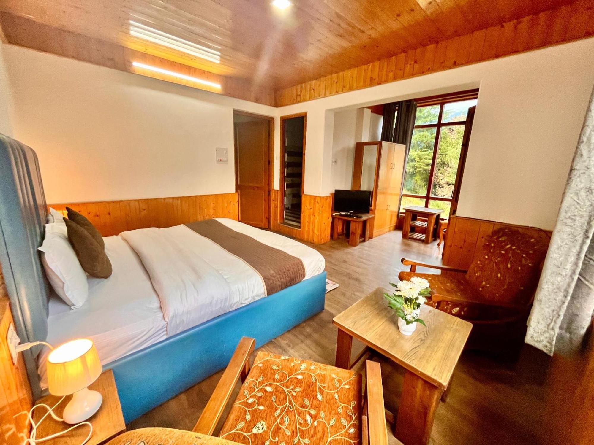 Himalayan River Mountain View 2 Bedrooms Cottage, Manali Buitenkant foto
