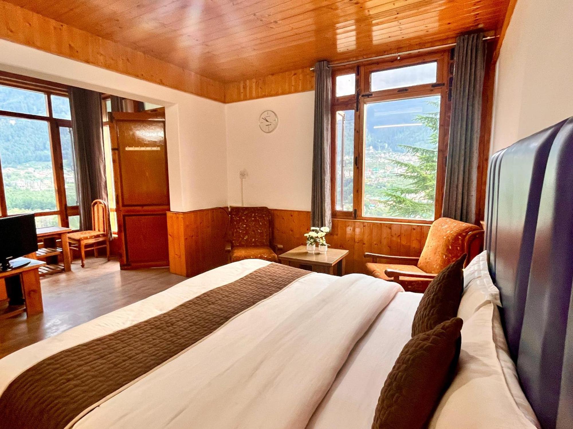 Himalayan River Mountain View 2 Bedrooms Cottage, Manali Buitenkant foto