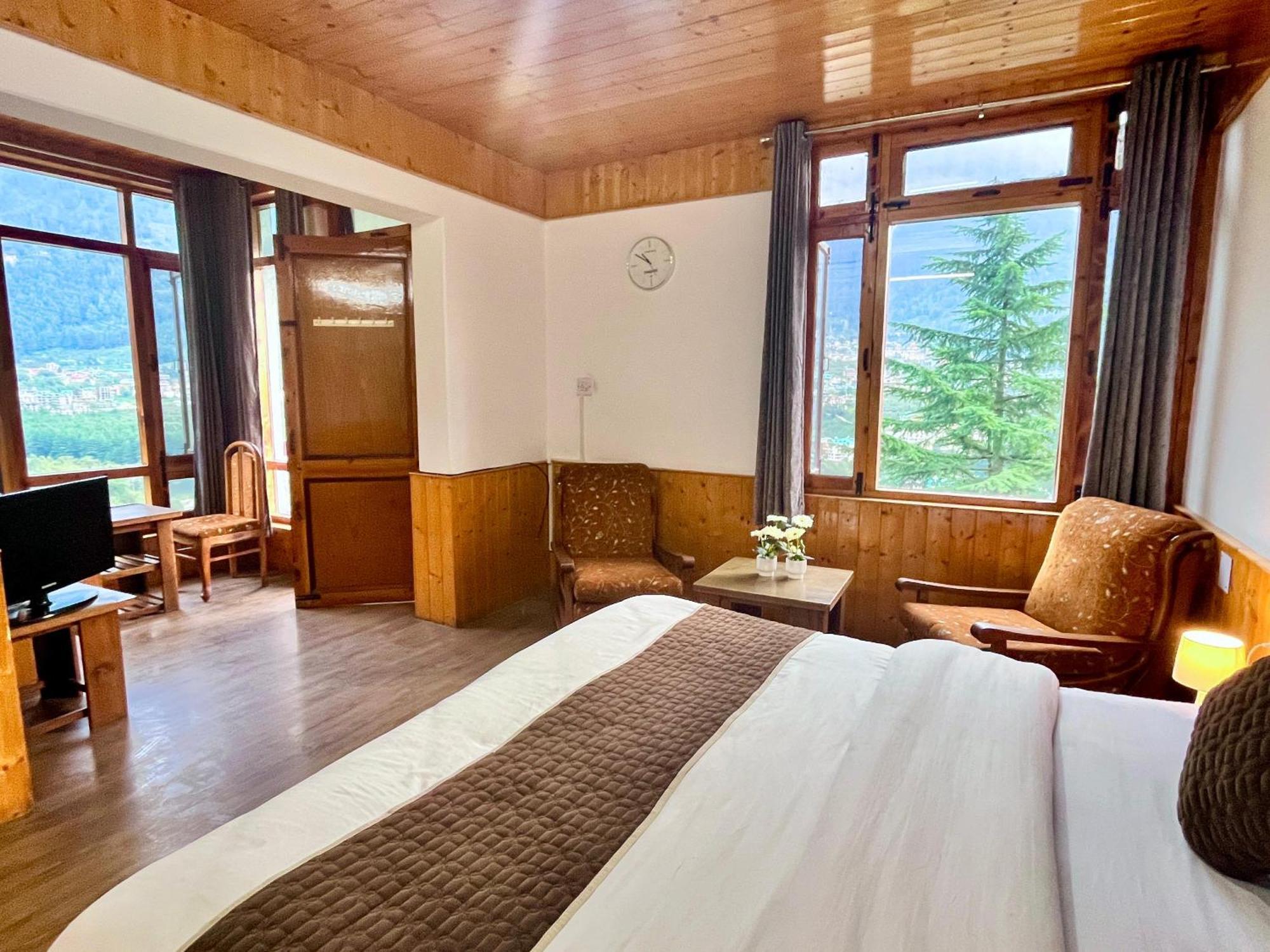 Himalayan River Mountain View 2 Bedrooms Cottage, Manali Buitenkant foto