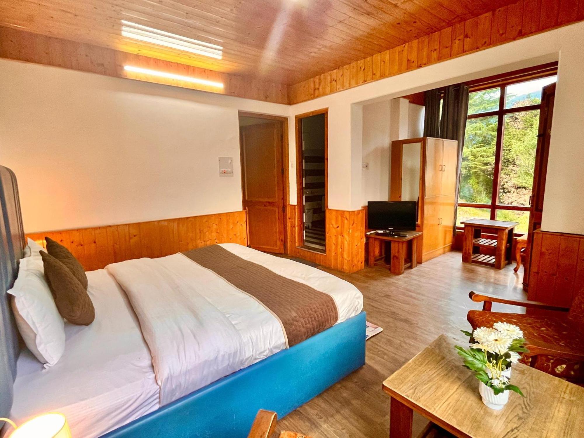Himalayan River Mountain View 2 Bedrooms Cottage, Manali Buitenkant foto
