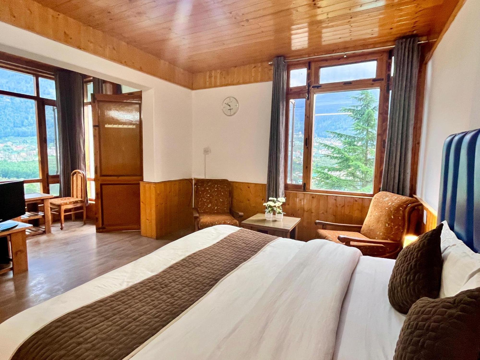 Himalayan River Mountain View 2 Bedrooms Cottage, Manali Buitenkant foto